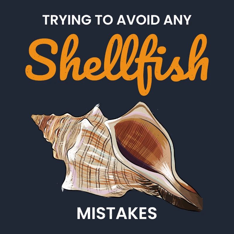 Conch Seashells Collector Beachcomber Shellfish