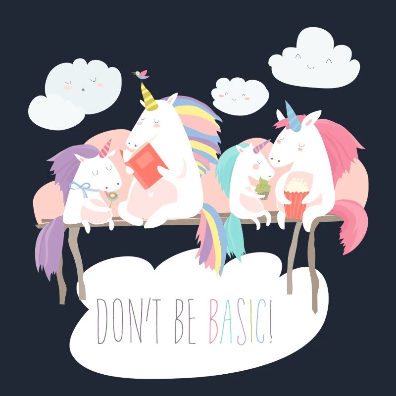 Einhorn don't be basic statement