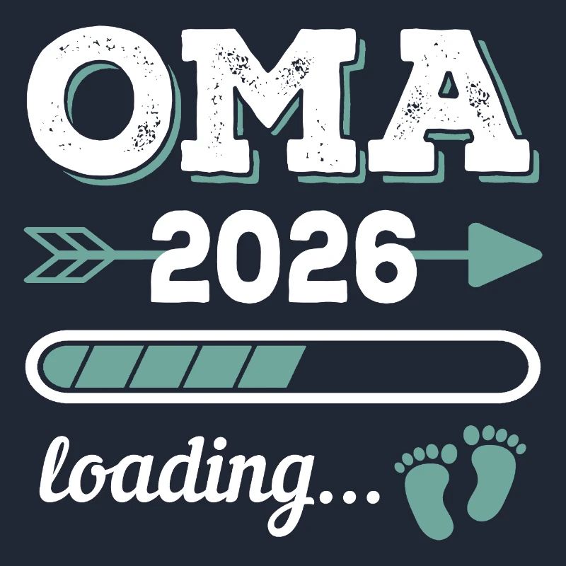 Oma 2026 Loading Werdende Großmutter Geschenkidee