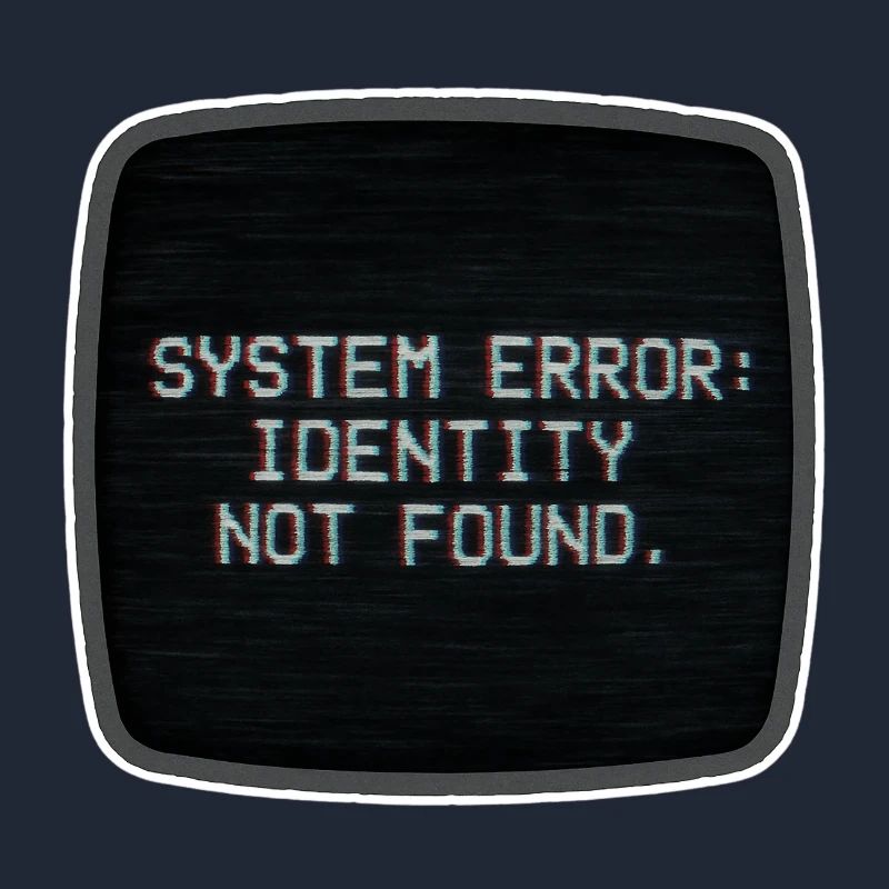 System Error Identity Not Found