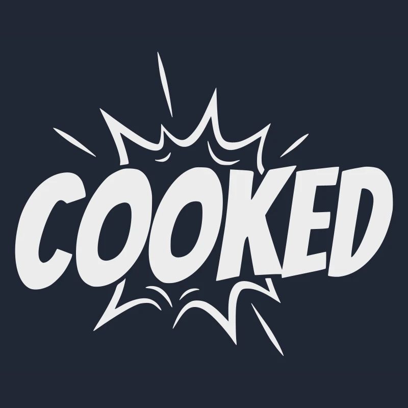 Cooked Explosive Comic Style