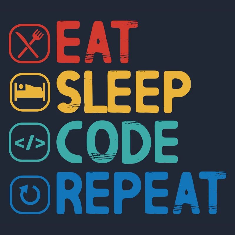 Répéter le code Eat Sleep