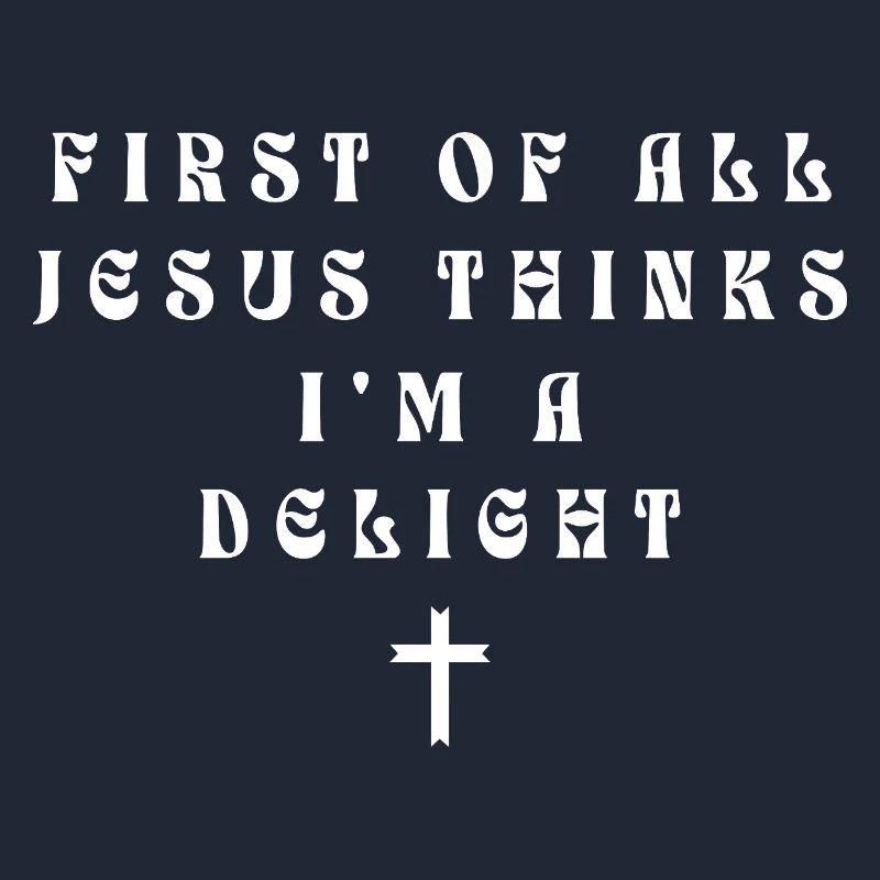 Zunächst einmal denkt Jesus, ich bin eine Freude