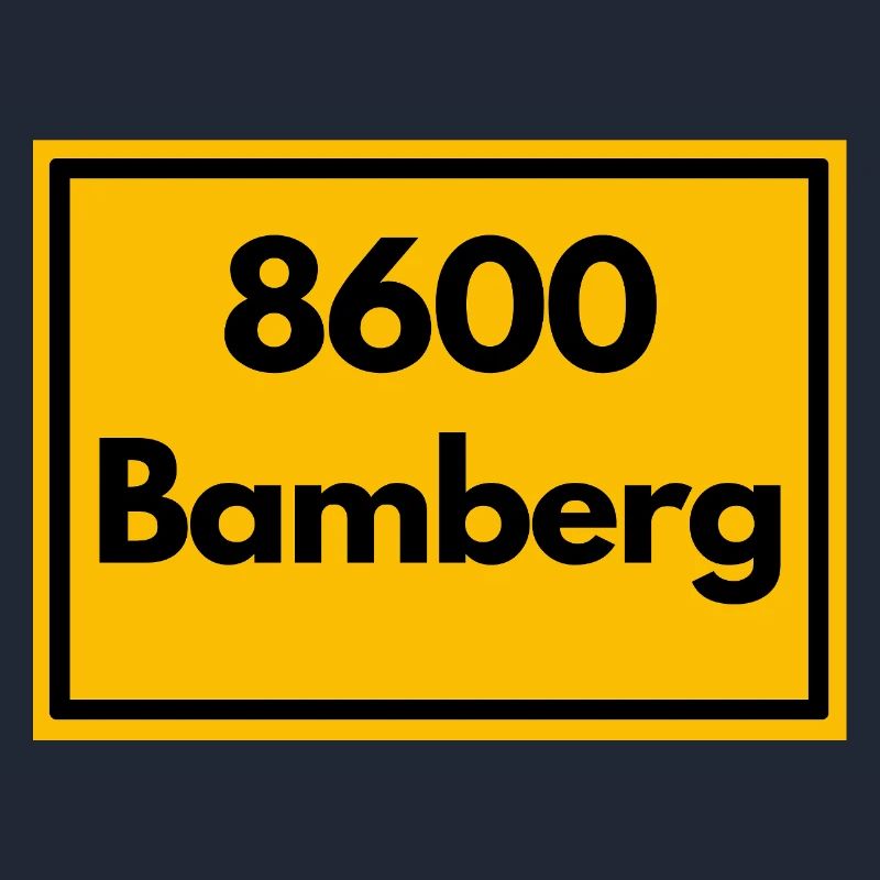 OLD POSTCODE POSTCODE RETRO 8600 BAMBERG FRANKEN