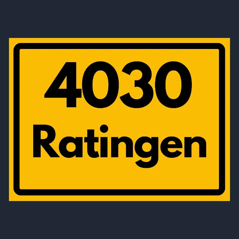 OLD POSTCODE ZIP CODE RETRO 4030 RATINGEN