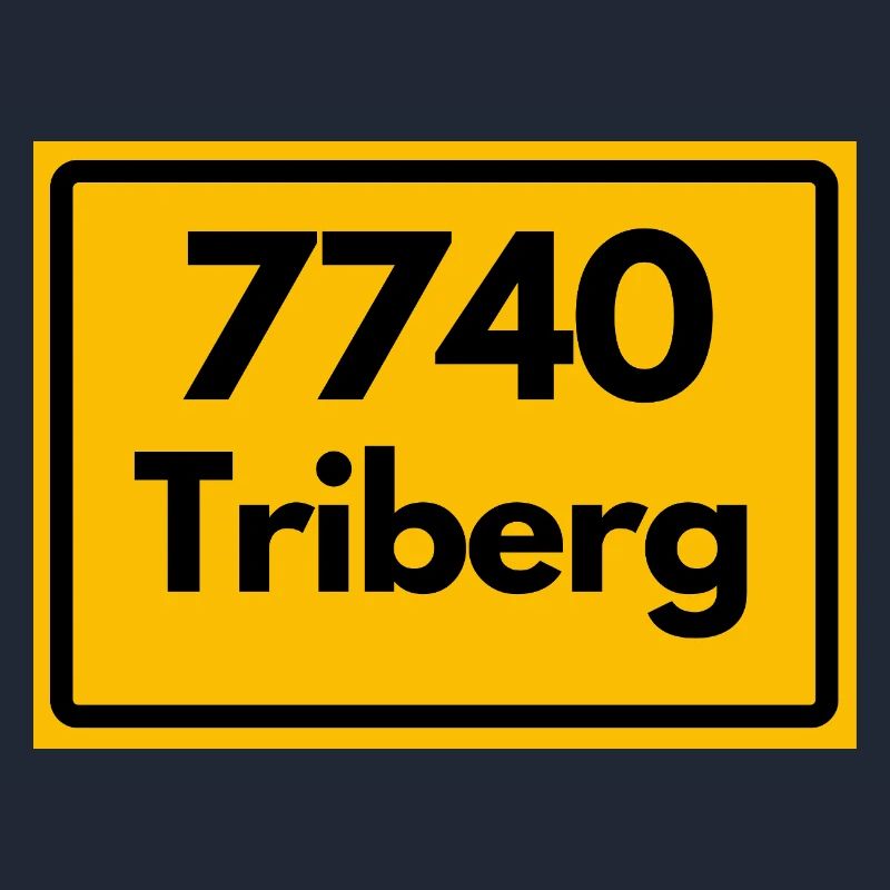 OLD POSTCODE ZIP CODE RETRO 7740 TRIBERG HEIMAT