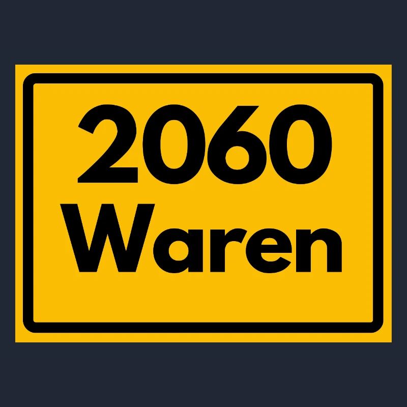 OLD POSTCODE POSTCODE RETRO 2060 WAREN MÜRITZ