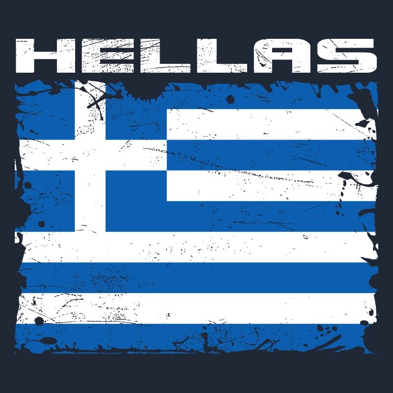 Grèce Drapeau Hellas