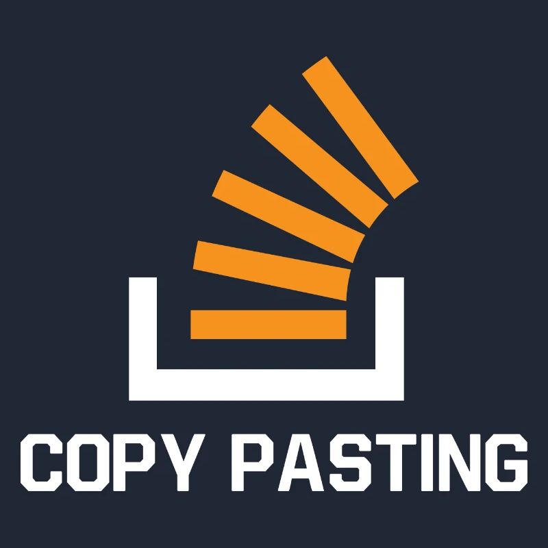 Copy Pasting Programming Coder Software Developer