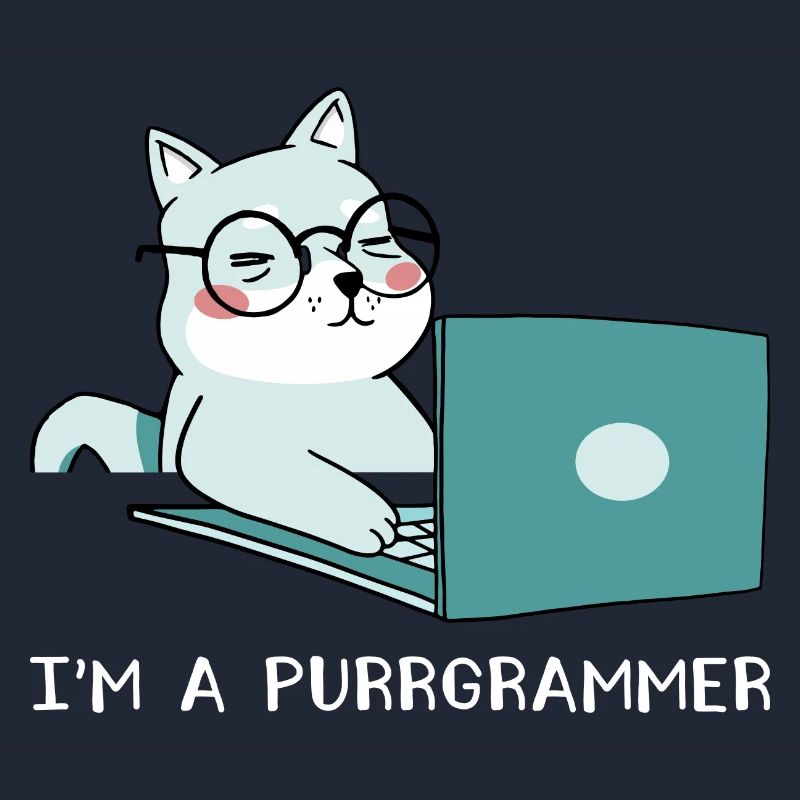 I'm A Purrgrammer Coder Software Developer Compute