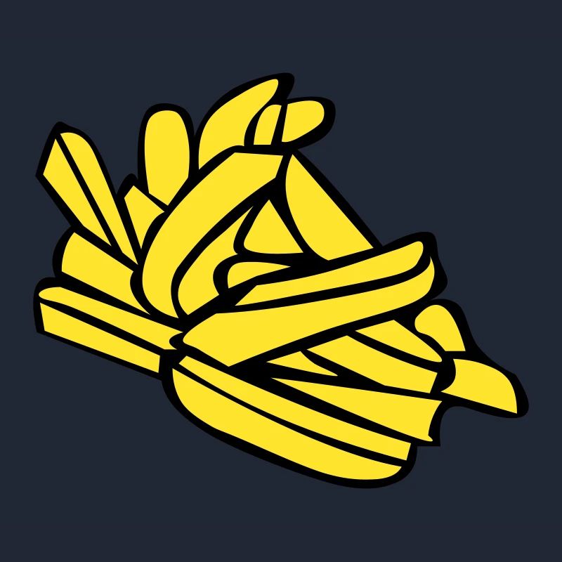 Pommes frites oder Chips