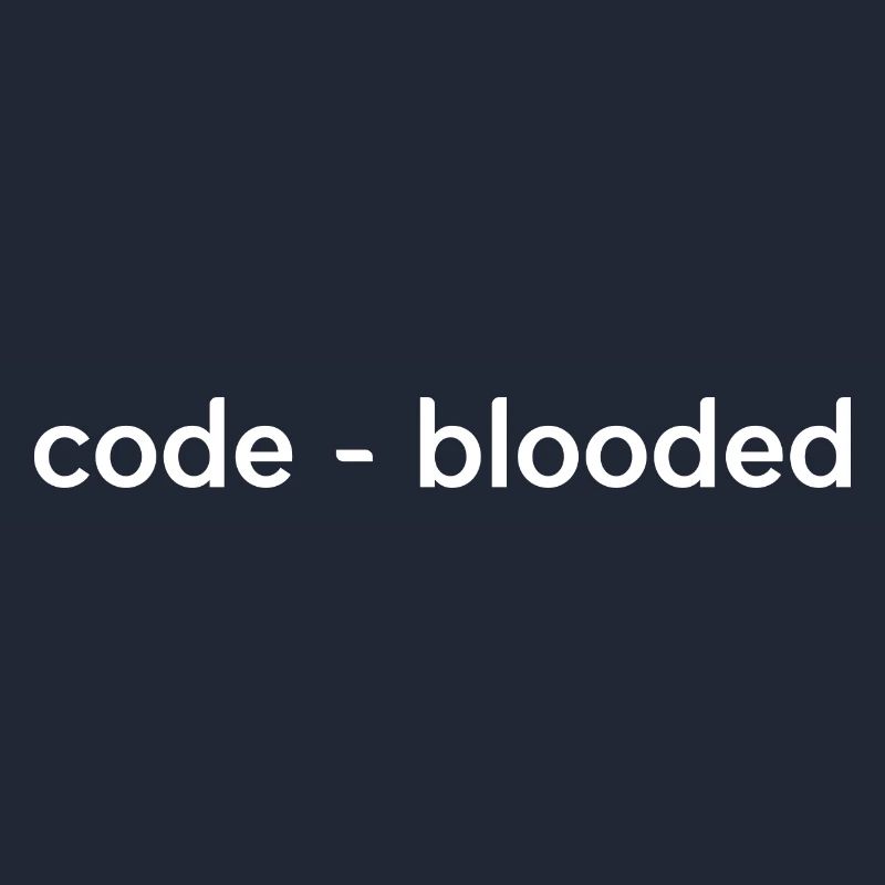 Code Blooded Programming Software Developer Admin