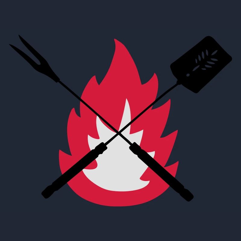 barbecue cook tools fire on BBQ best gift idea