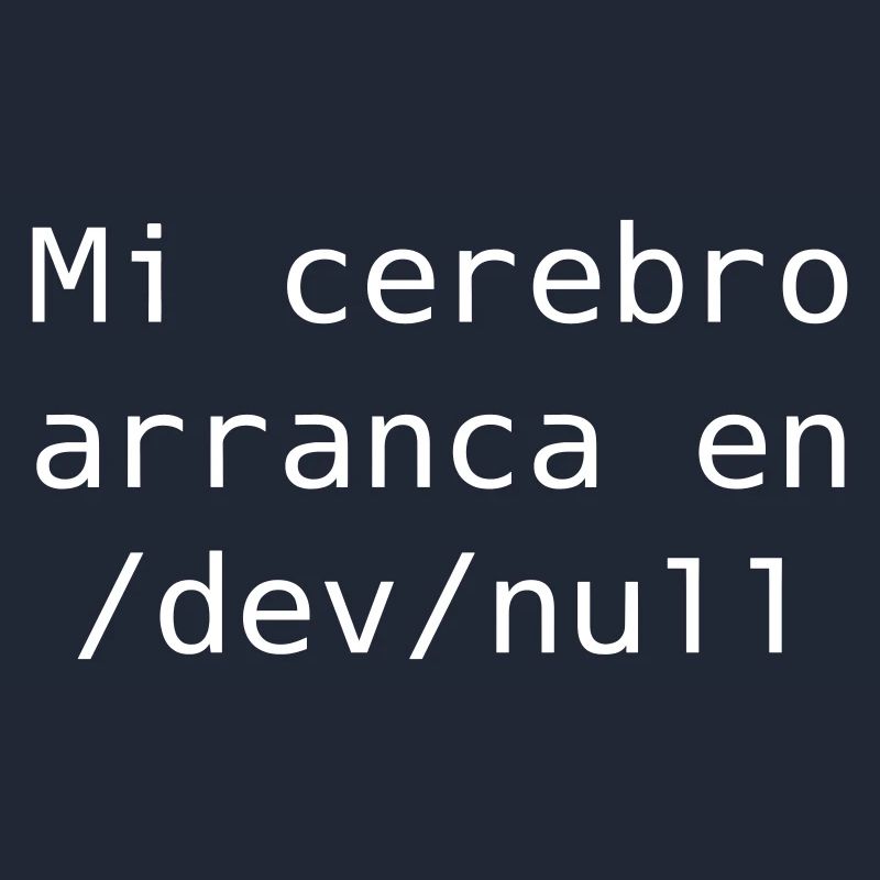 Mon cerveau commence dans /dev /null