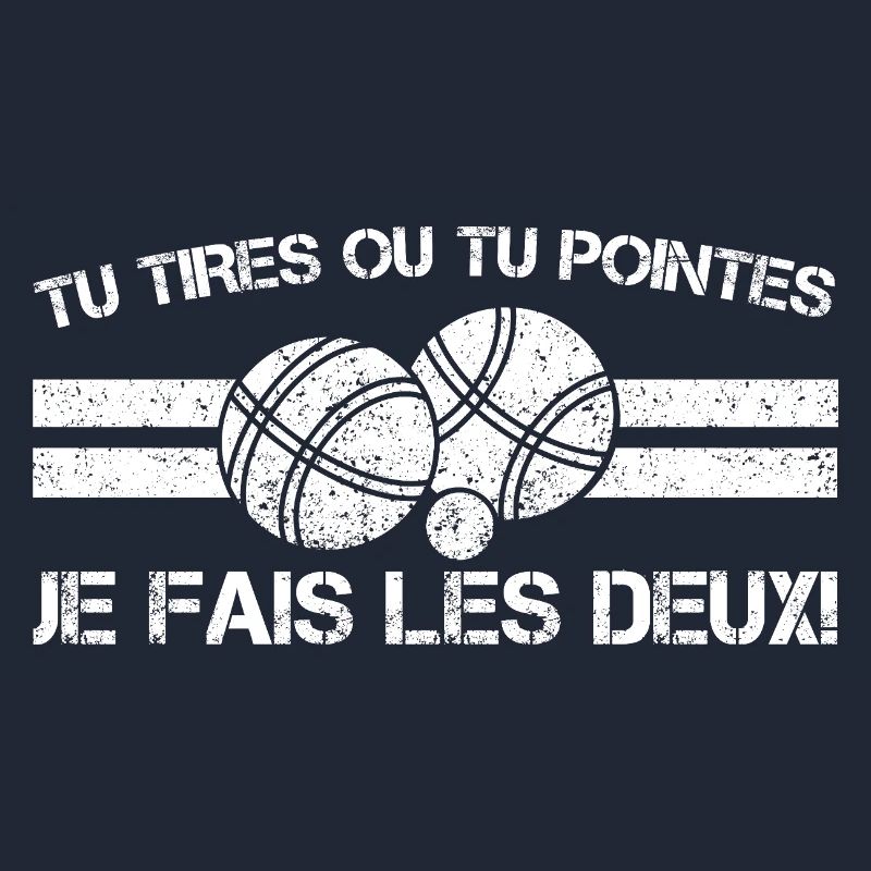 Pétanque zieht oder passt: Ich mache beides