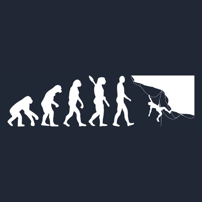 Evolution Graphic Climbing Climber Bouldering Boul