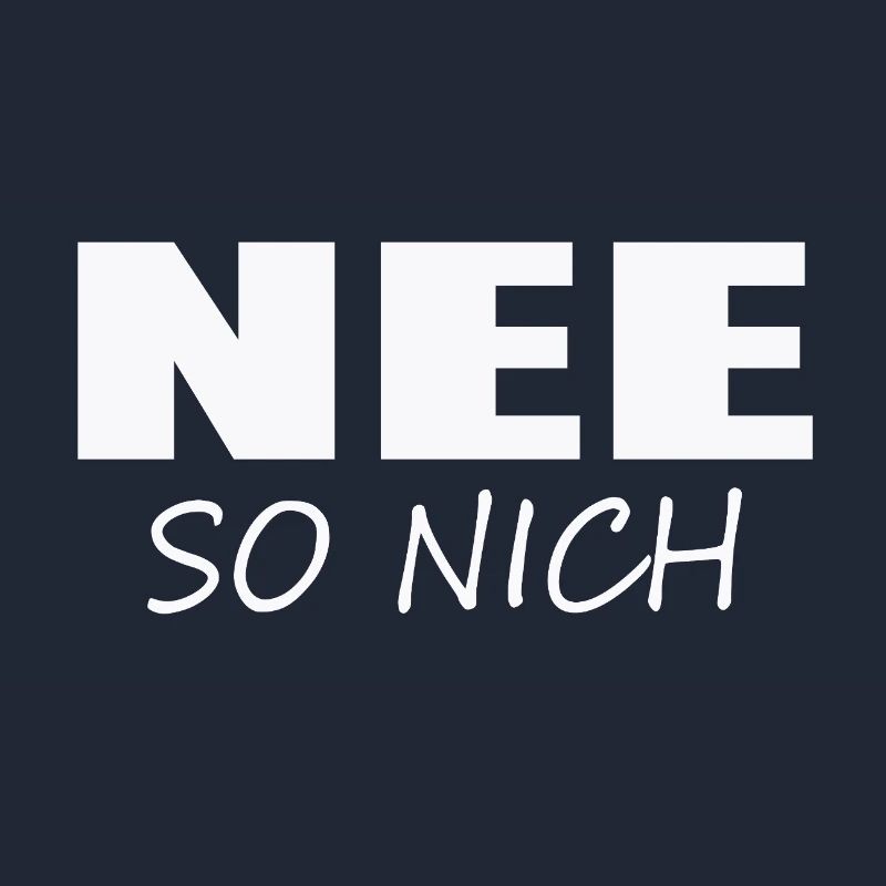 NON, PAS COMME ÇA