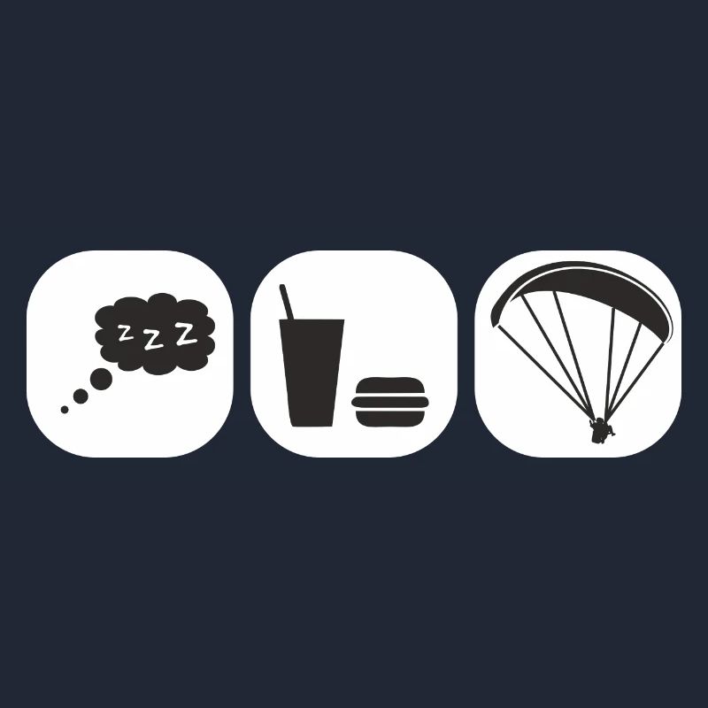 eat sleep paragliding
