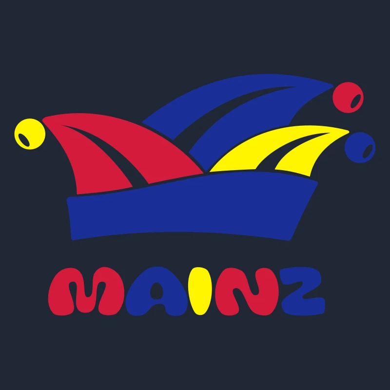 Fasching Narrenkappe Mainz 1, 2 oder 3 Farben