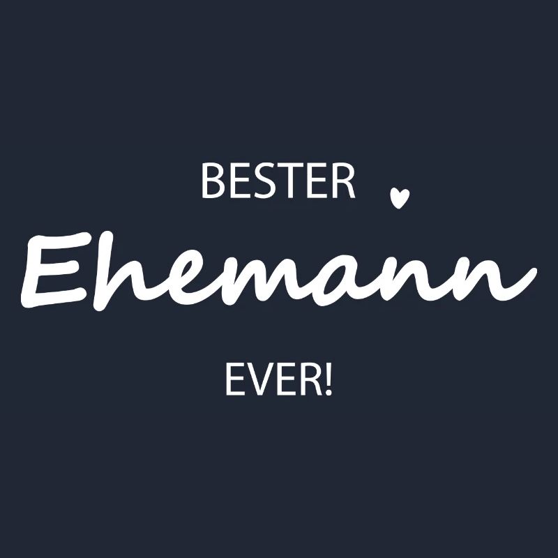 Bester Ehemann ever Ehemann Spruch Shirt Geschenk