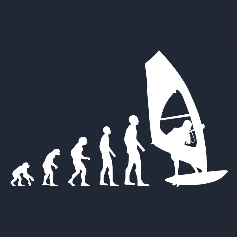 Windsurfing Windsurfing Evolution Windsurfer Surfing