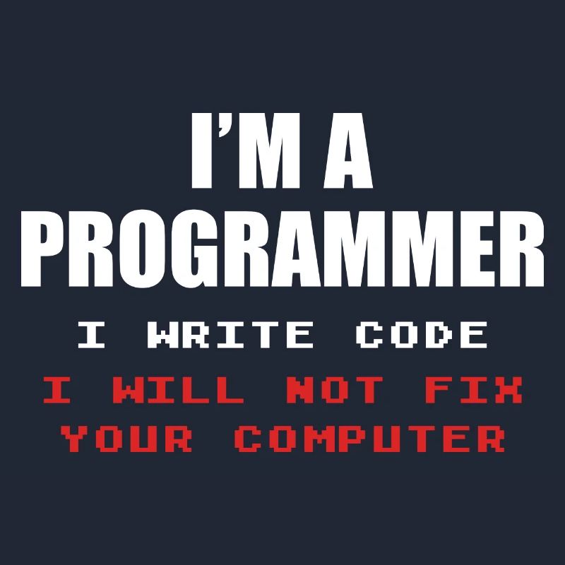 Programmer Geek Computer Programming Coder L