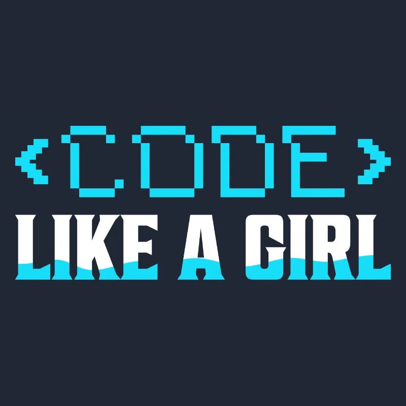 Programmeur de codage Code Like A Girl