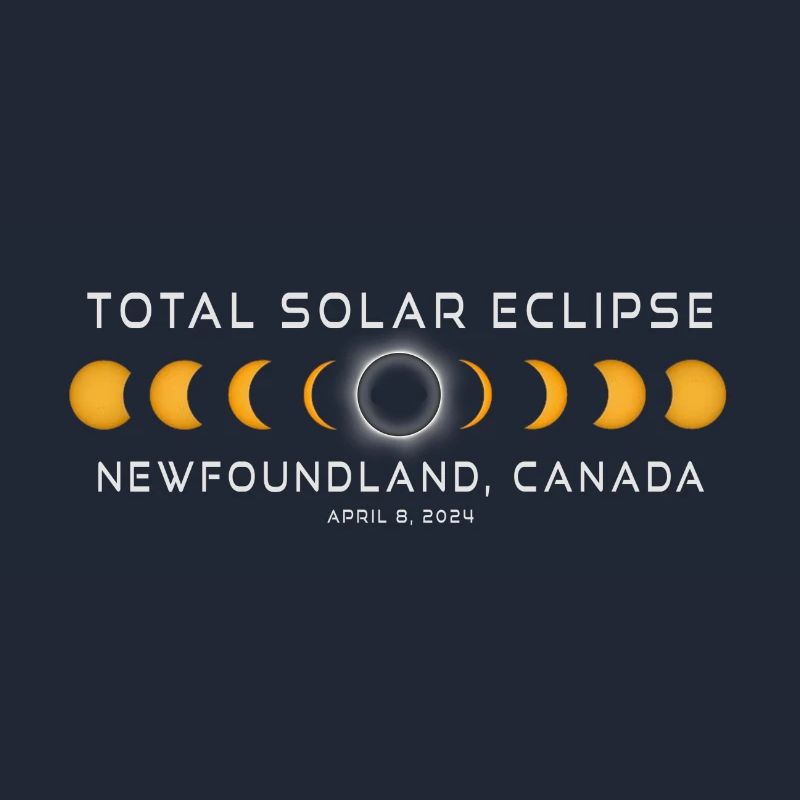 Newfoundland Canada Solar Eclipse 2024 April 8