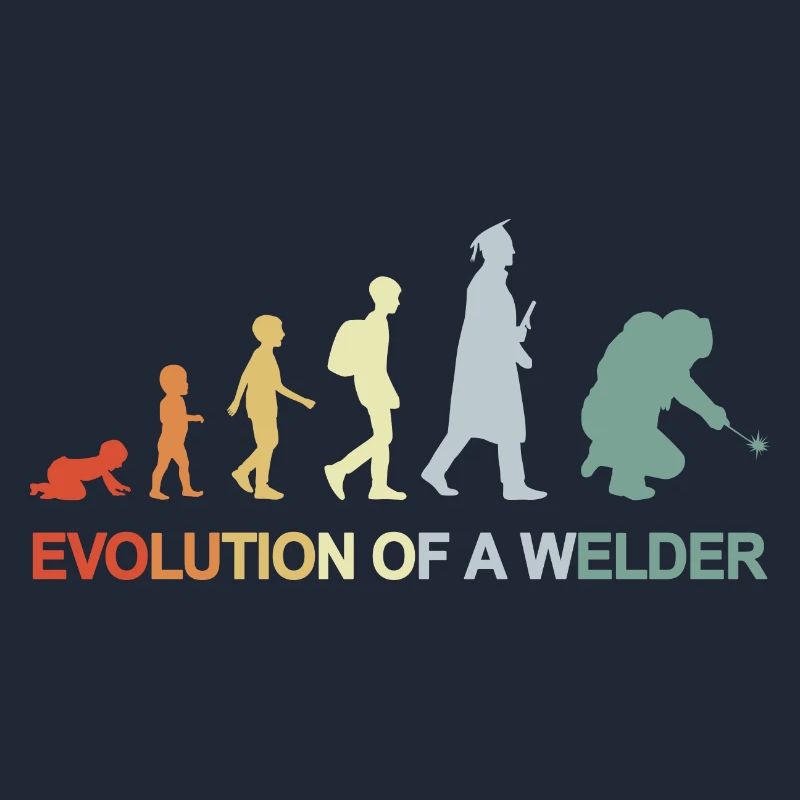 Vintage Welding Evolution