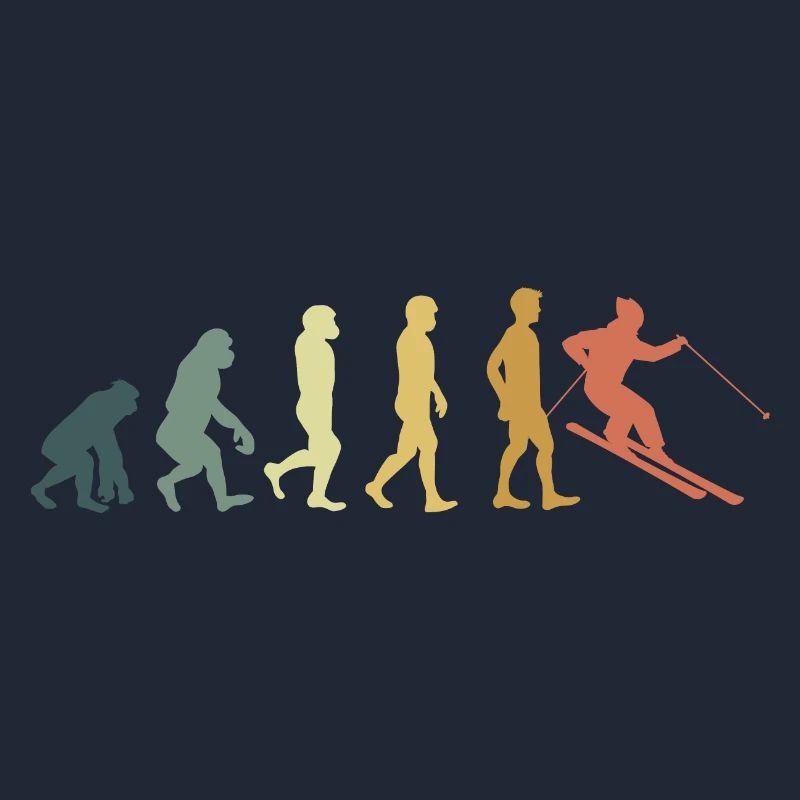 Evolution skieur