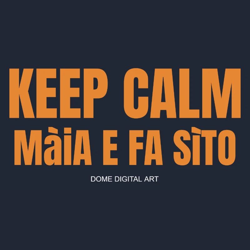 Keep Calm Brescian Dialect 1