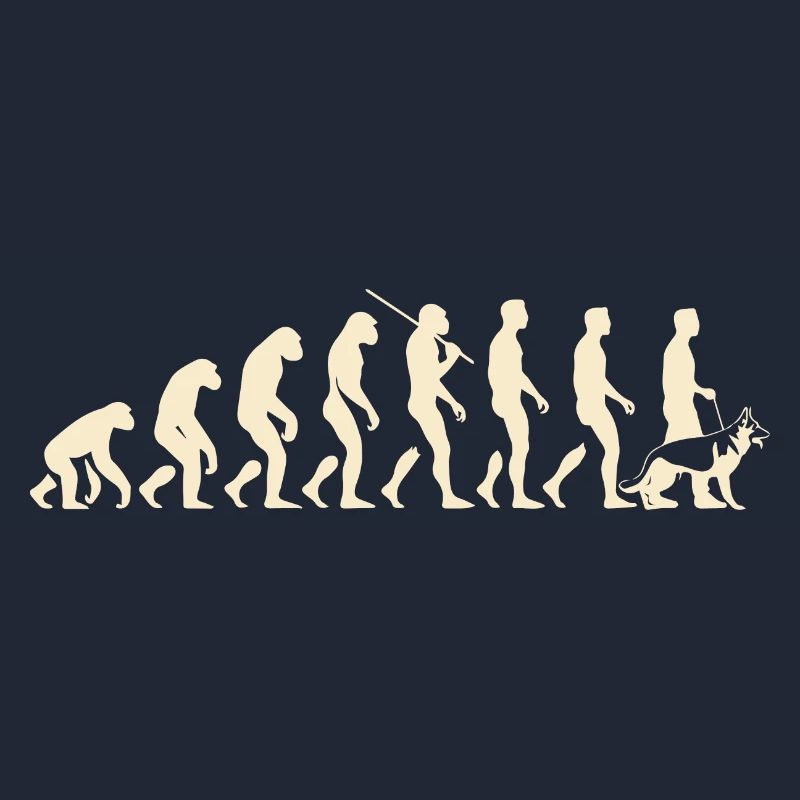 Evolution German Shepherd Dog Lover Shepherds GSD
