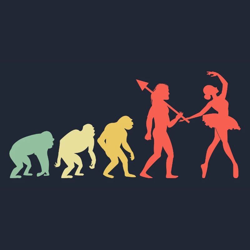 Evolution Dancing For Dancing Dancer Choreography