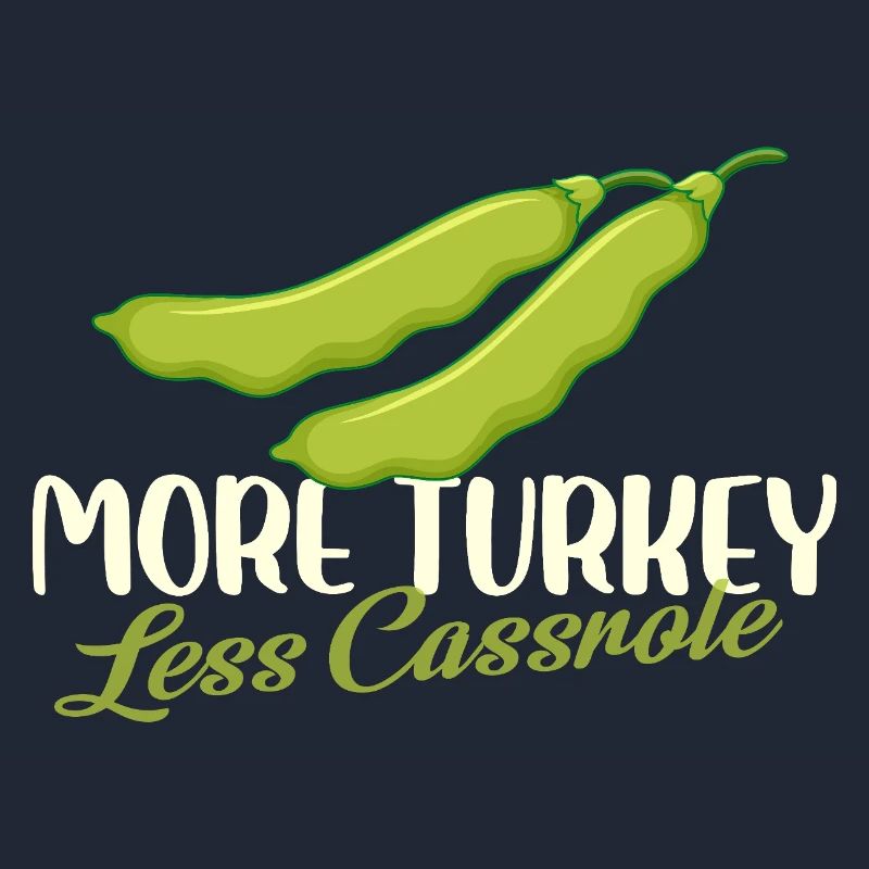 Plus de dinde moins de design de casserole