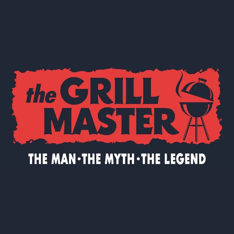 The Grillmaster BBQ Grilling Cult Saying