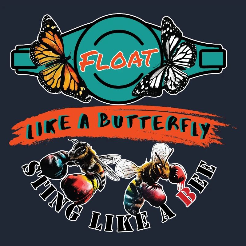 Float like a butterfly, sting like a bee