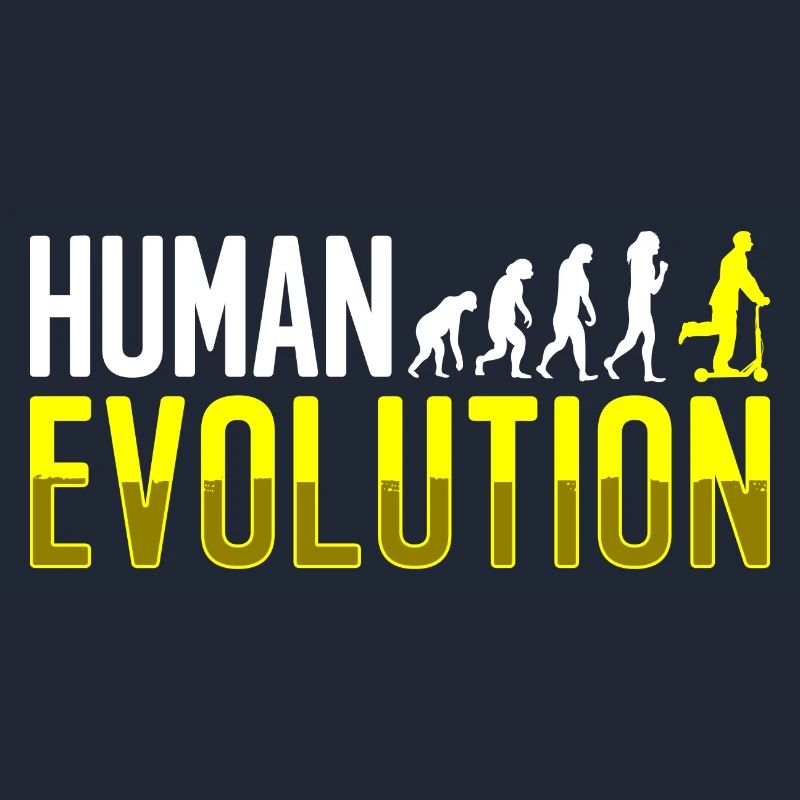 Rollerfahrer Elektrisch E-Roller Fortbewegung