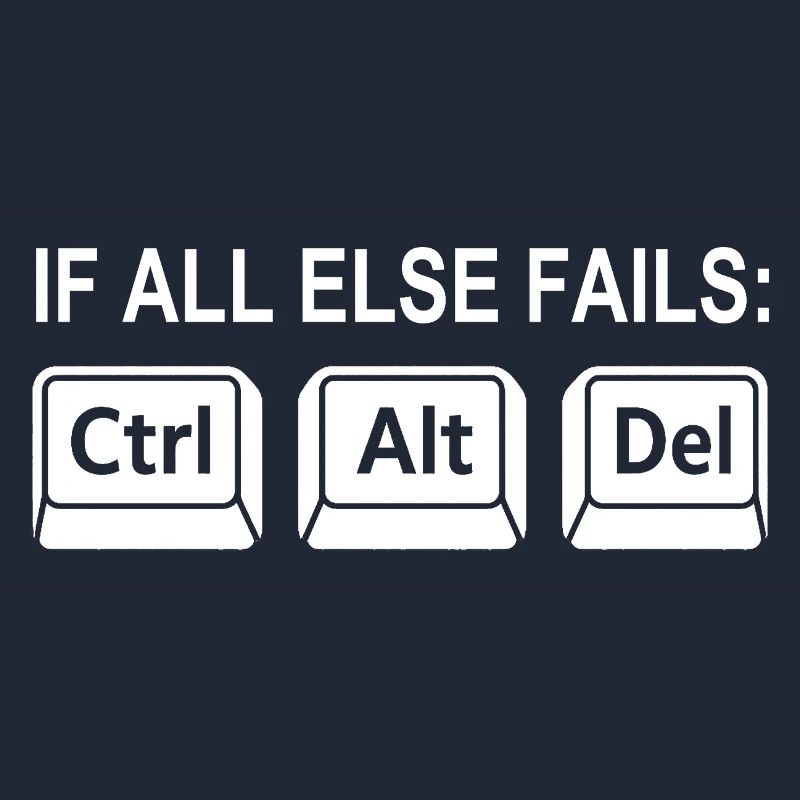 Programmer Shortcut Geek IT Support Computer