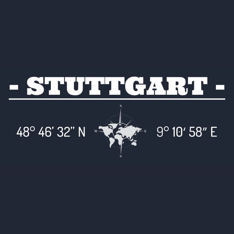 Coordinates Stuttgart