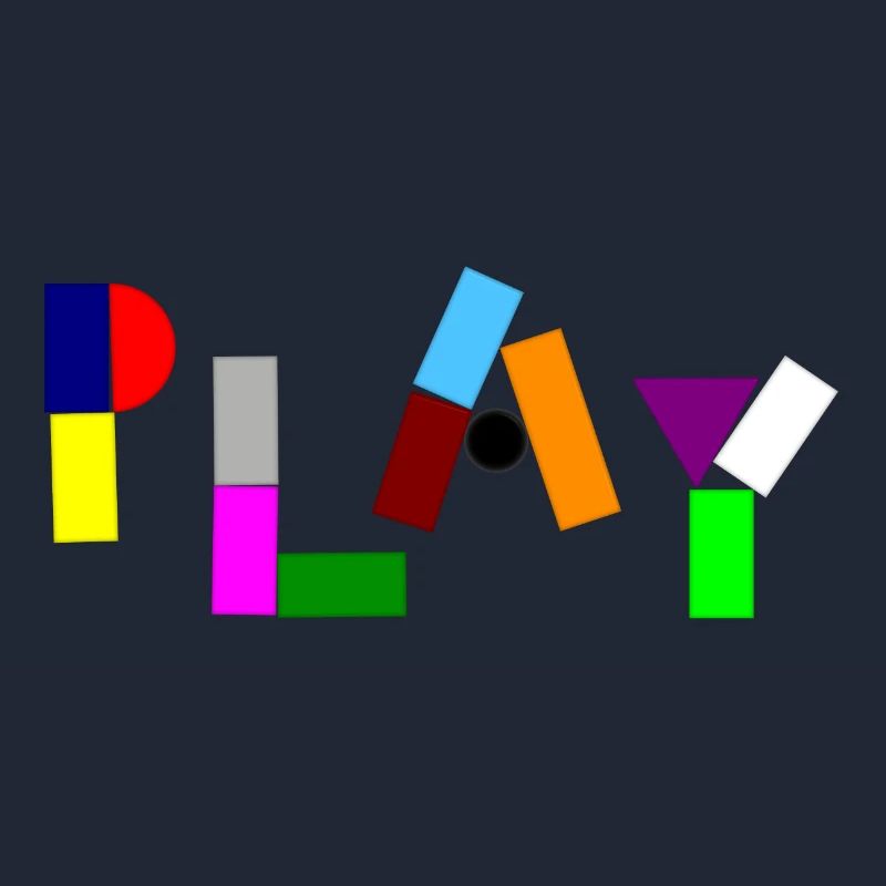 Playing with bricks and blocks