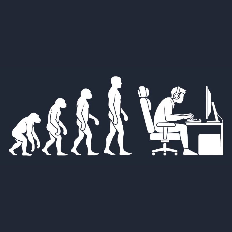L’évolution s’arrête au bureau