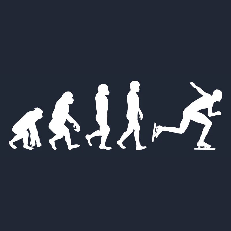 Speed Skating Ice Skater Skate Evolution