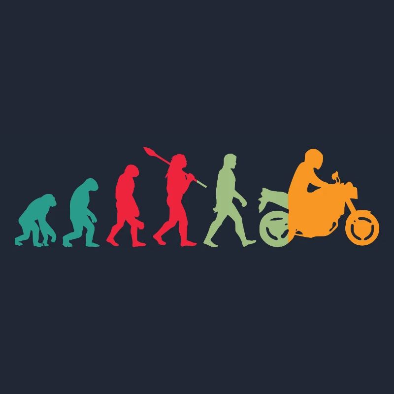Evolution! Motorrad Geschenk Idee Bikes