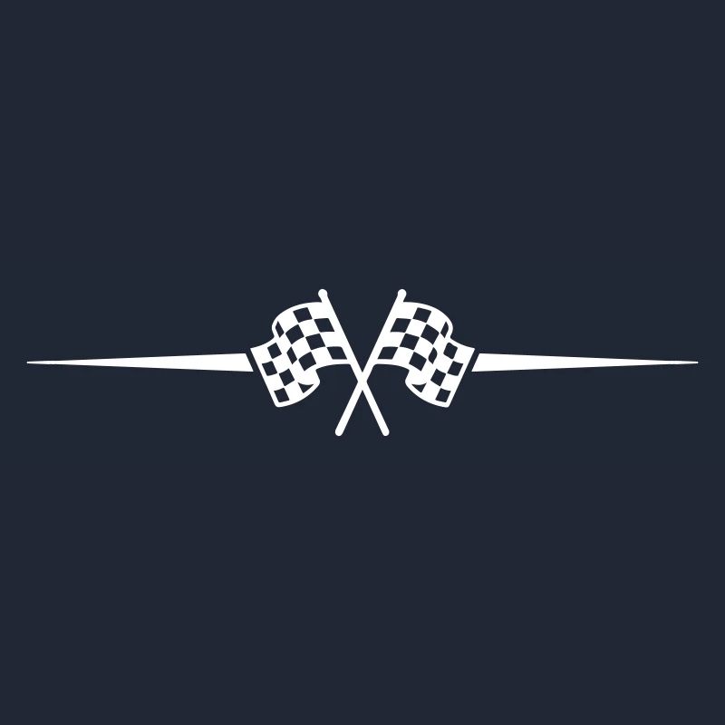 Icône de course de drapeau de course