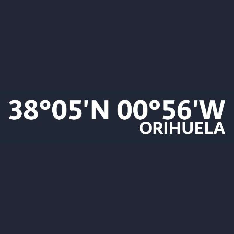 Orihuela Coordinates