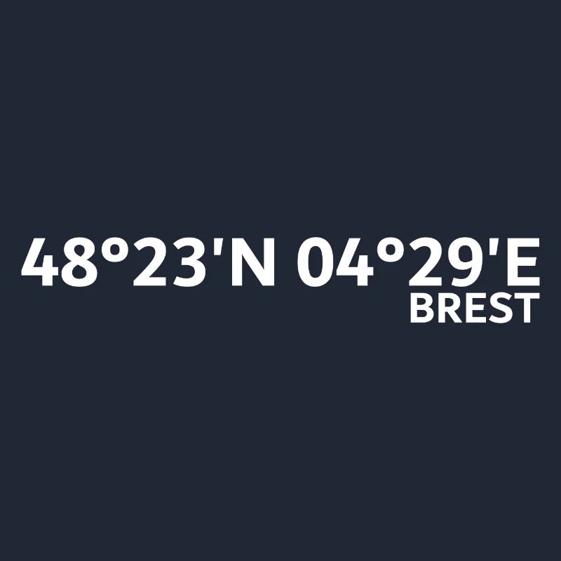 Coordonnées de Brest