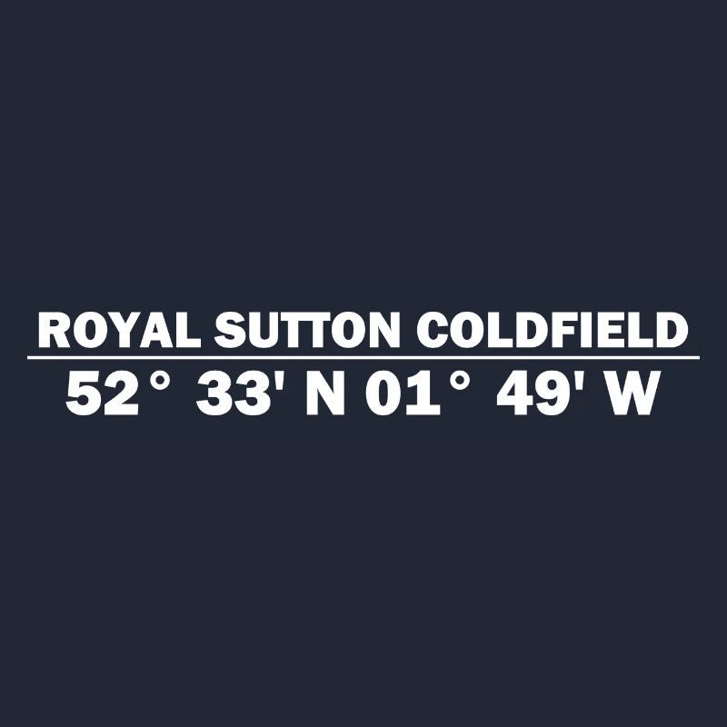 Royal Sutton Coldfield coordinates