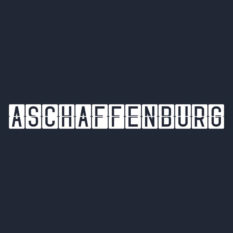 Panneau de l’aéroport d’Aschaffenburg