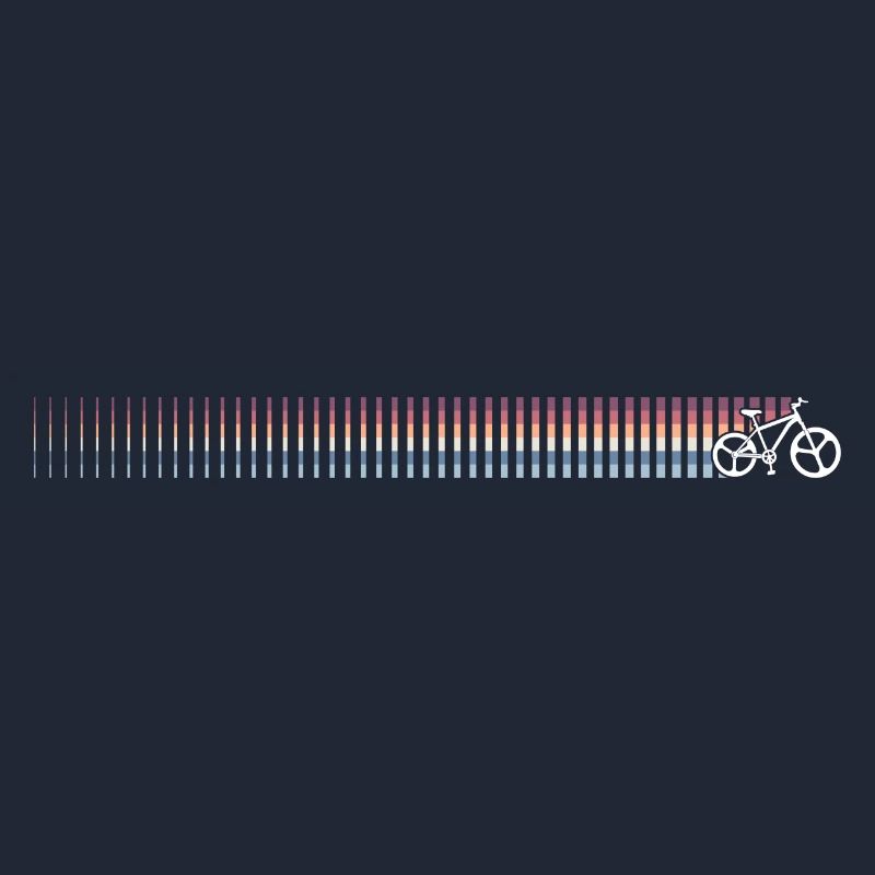 Dégradé code-barres Sunset