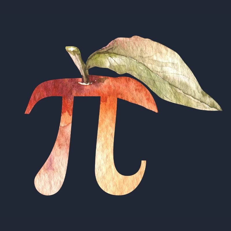 Cadeaux de science de maths de Pi jour, signe de Pi. Amants de maths